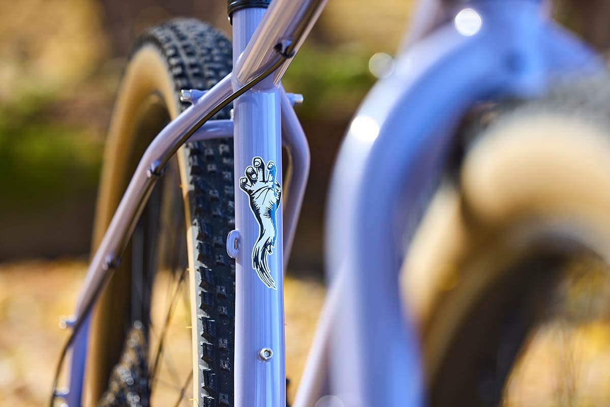 Surly Grappler seat tube decal detail