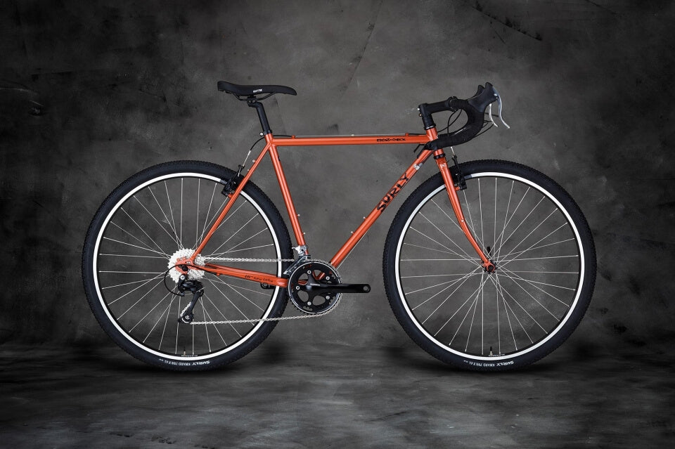 Surly Cross-Check drop bar bike Mule Mug color side view