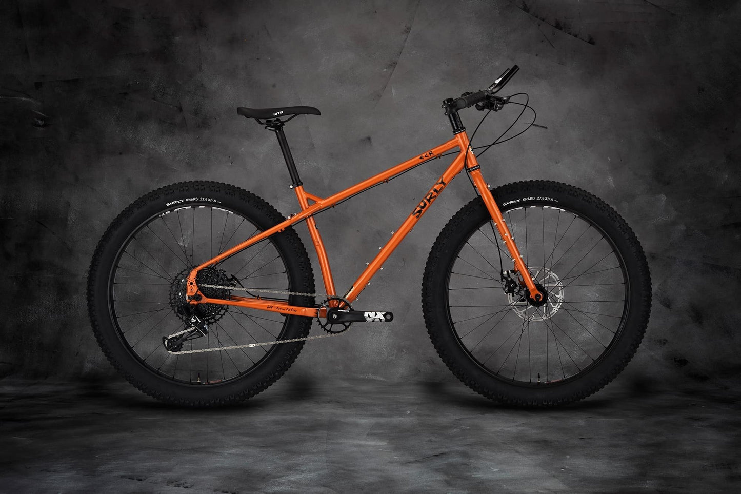 Surly ECR bike Norwegian Cheese Brown color side view
