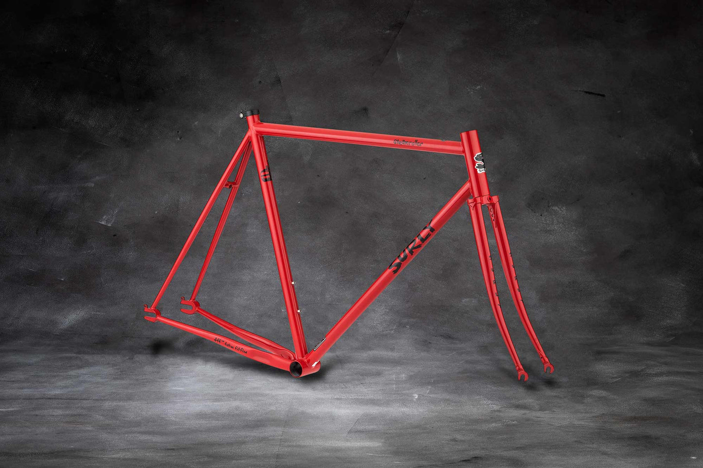 Surly Steamroller frameset in Shag Carpet Orange color