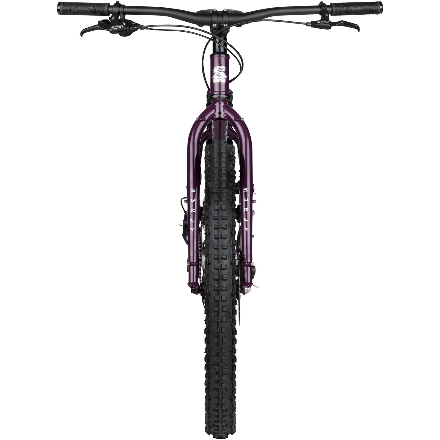 Karate Monkey Rigid Mountain Bike Organic Eggplant front view