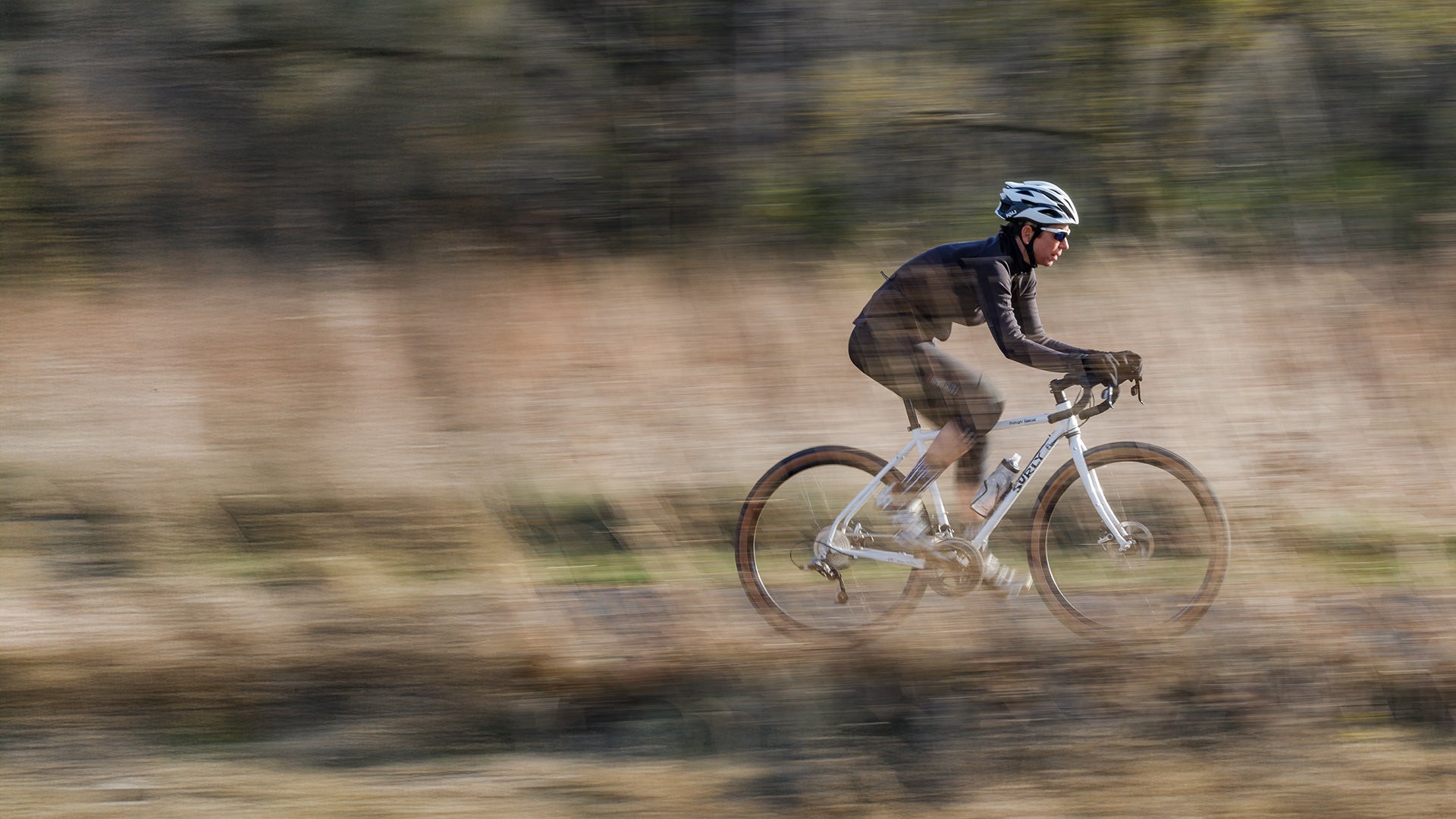 Person riding Surly Midnight Special
