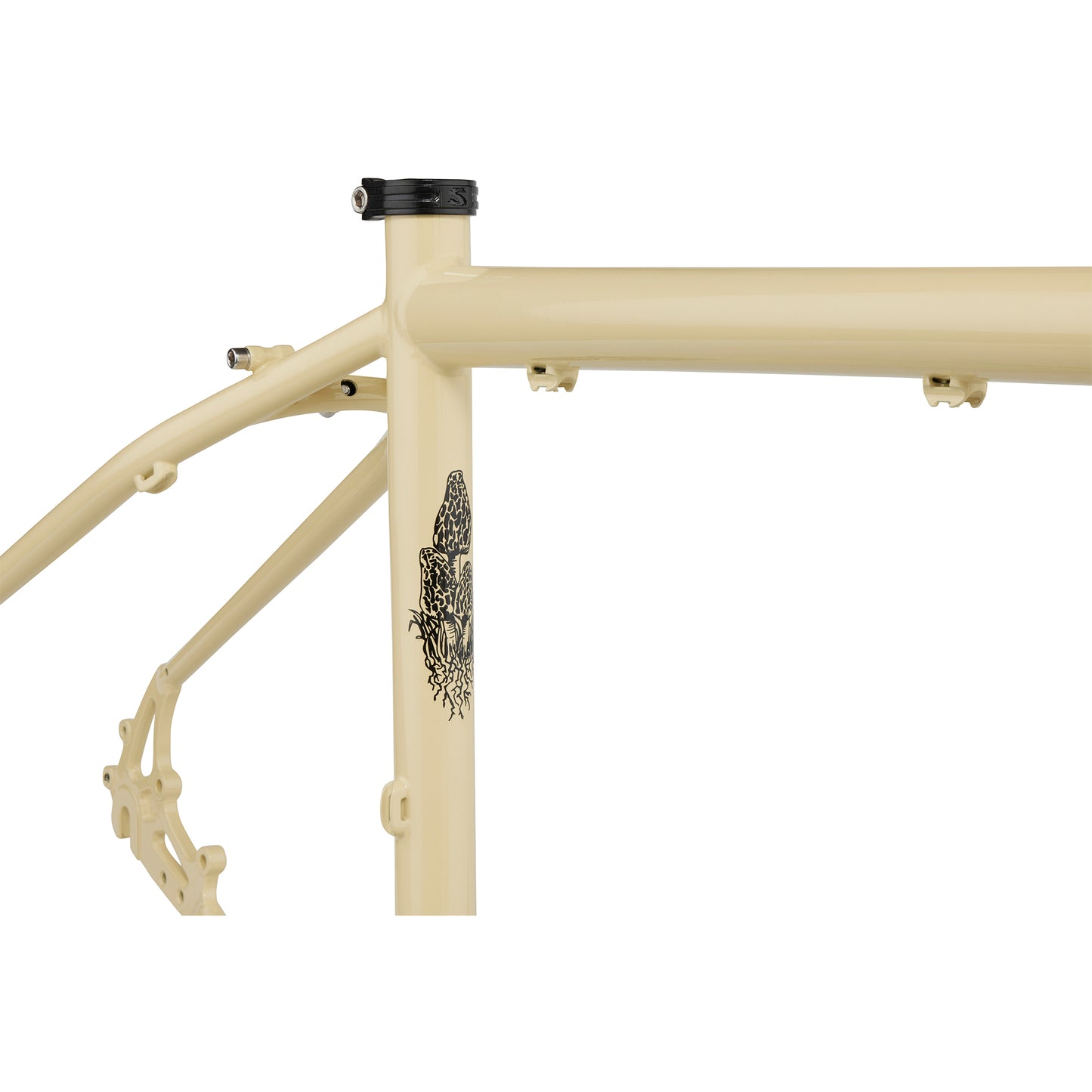 Surly Bridge Club frameset Whipped Butter seat tube area focus