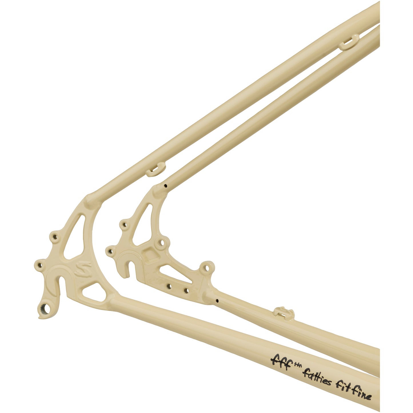 Surly Bridge Club frameset Whipped Butter rear dropout area focus