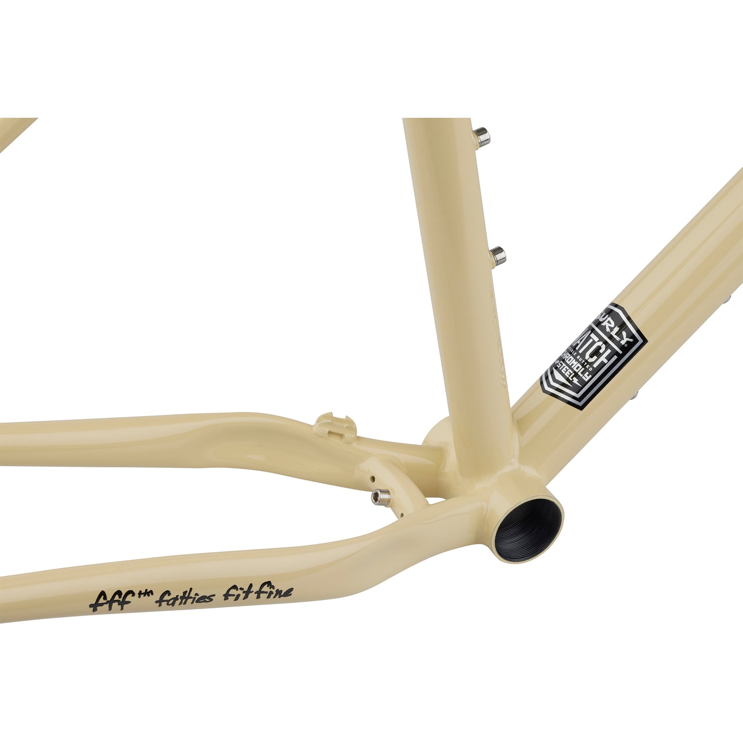 Surly Bridge Club frameset Whipped Butter bottom bracket area focus