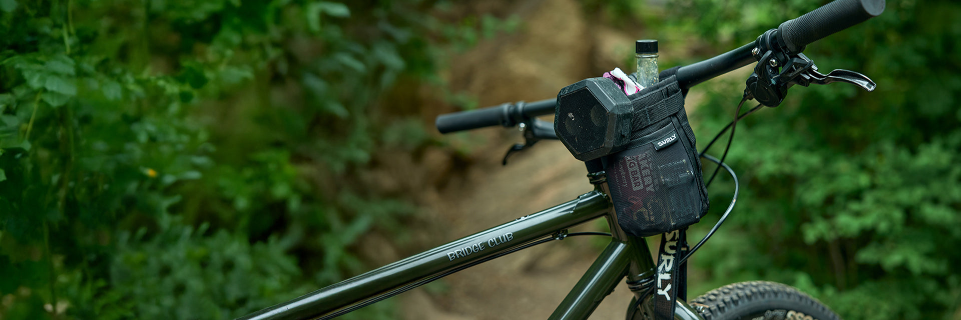 Surly Dugout Bag on Surly Bike