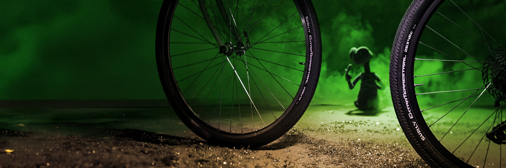 Surly ExtraTerrestrial Tires on bikes