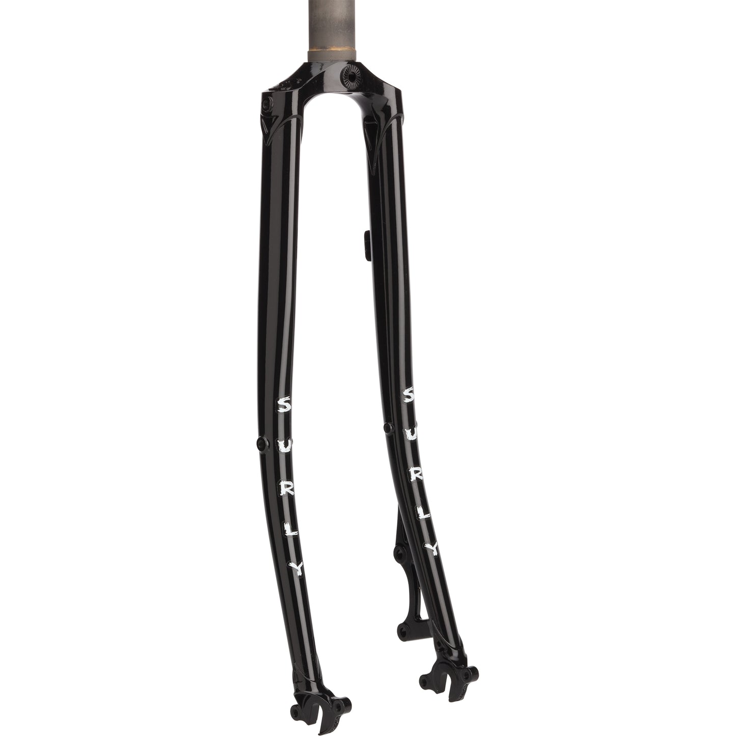 Surly Disc Trucker Quick Release Fork 700c Black front three-quarter view