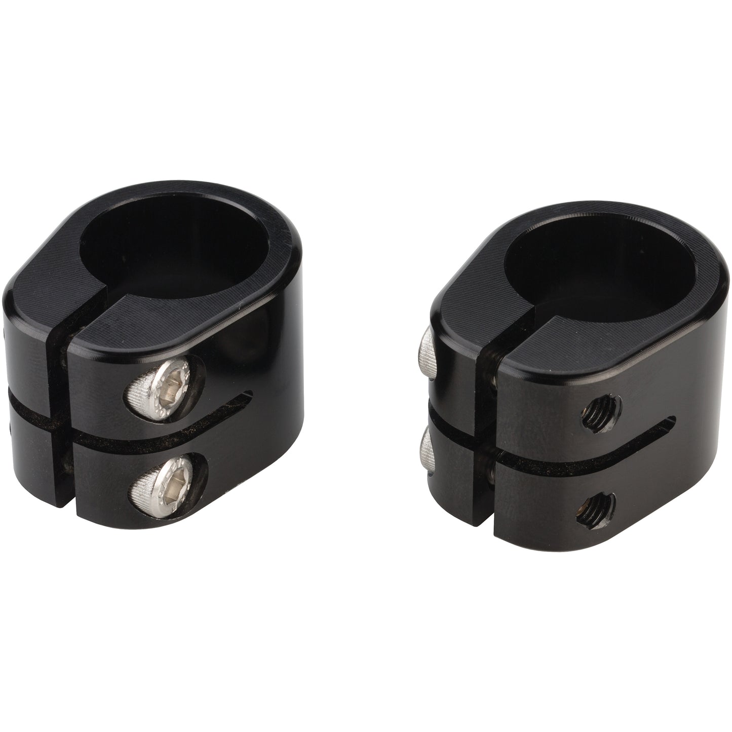Surly Dummy Rail Collars black pair top view