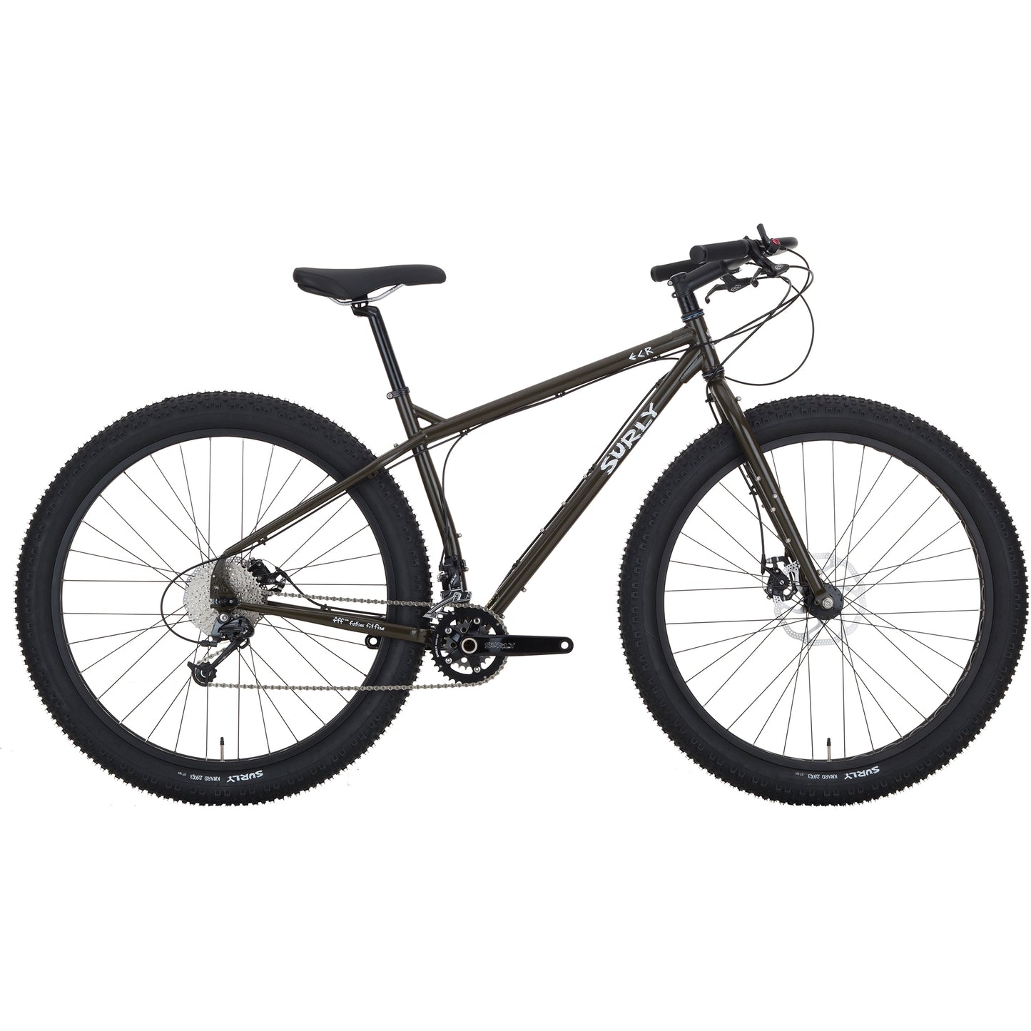 Surly ECR bike MRE Green color side view