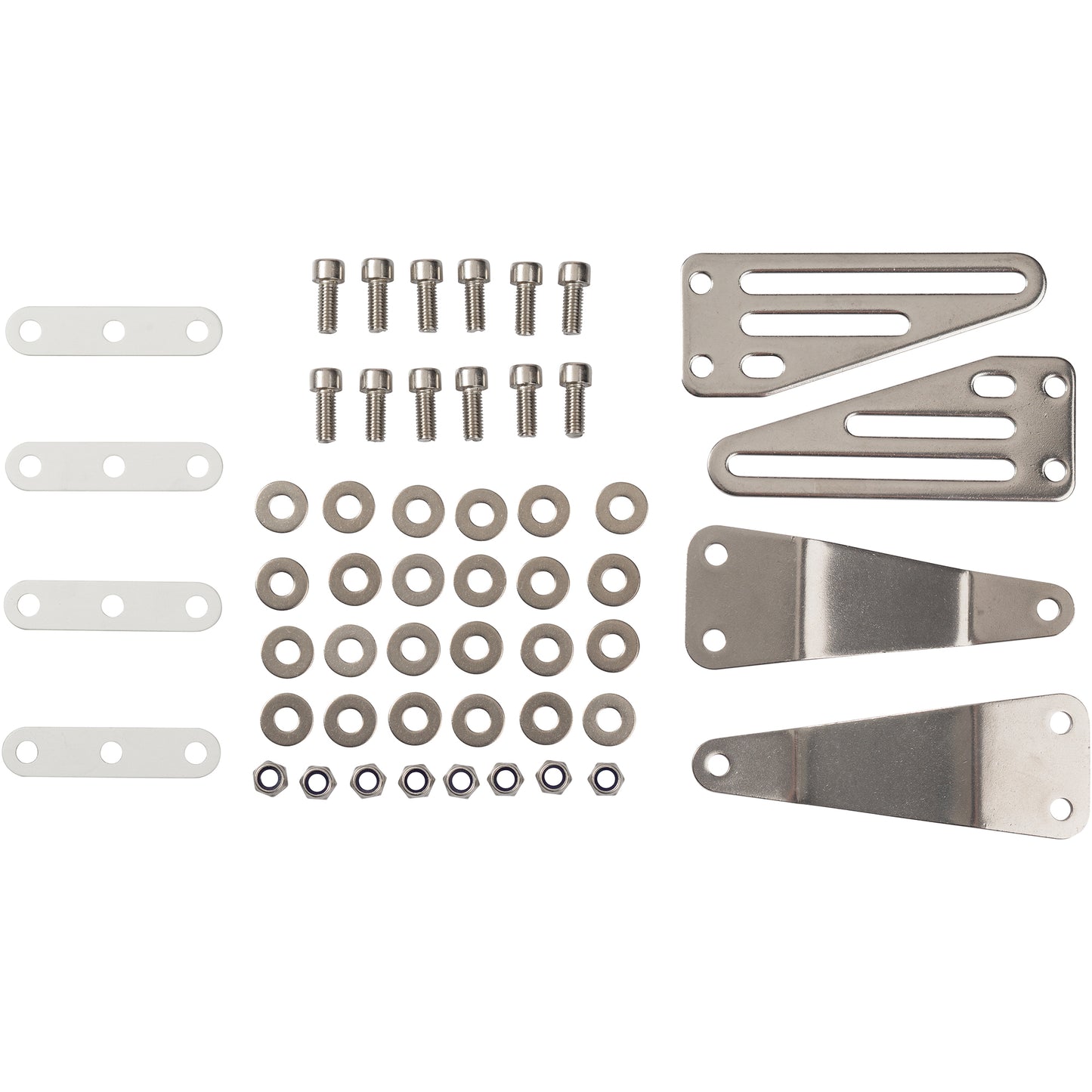 Surly Front Rack Plate Kit #2 Unicrown/Mountain Bikes all kit parts displayed