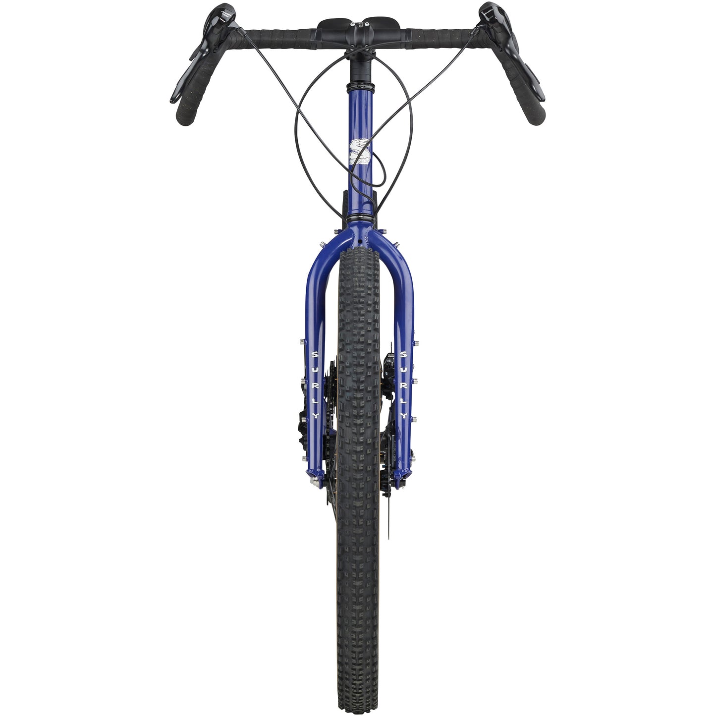 Surly Grappler Bike Subterranean Homesick Blue front view