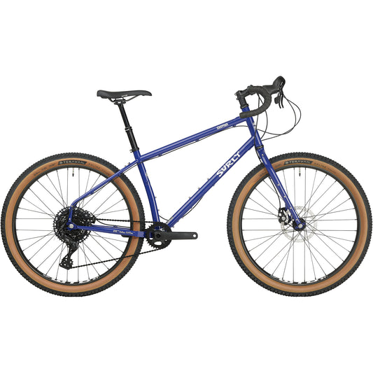 Surly Grappler Bike Subterranean Homesick Blue side view