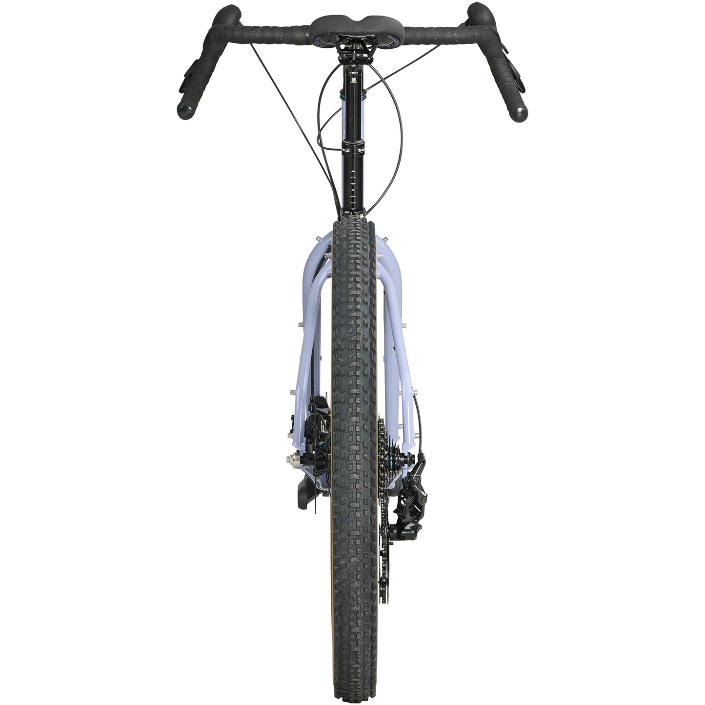 Surly Grappler Bike Purple Dust Bunny rear view