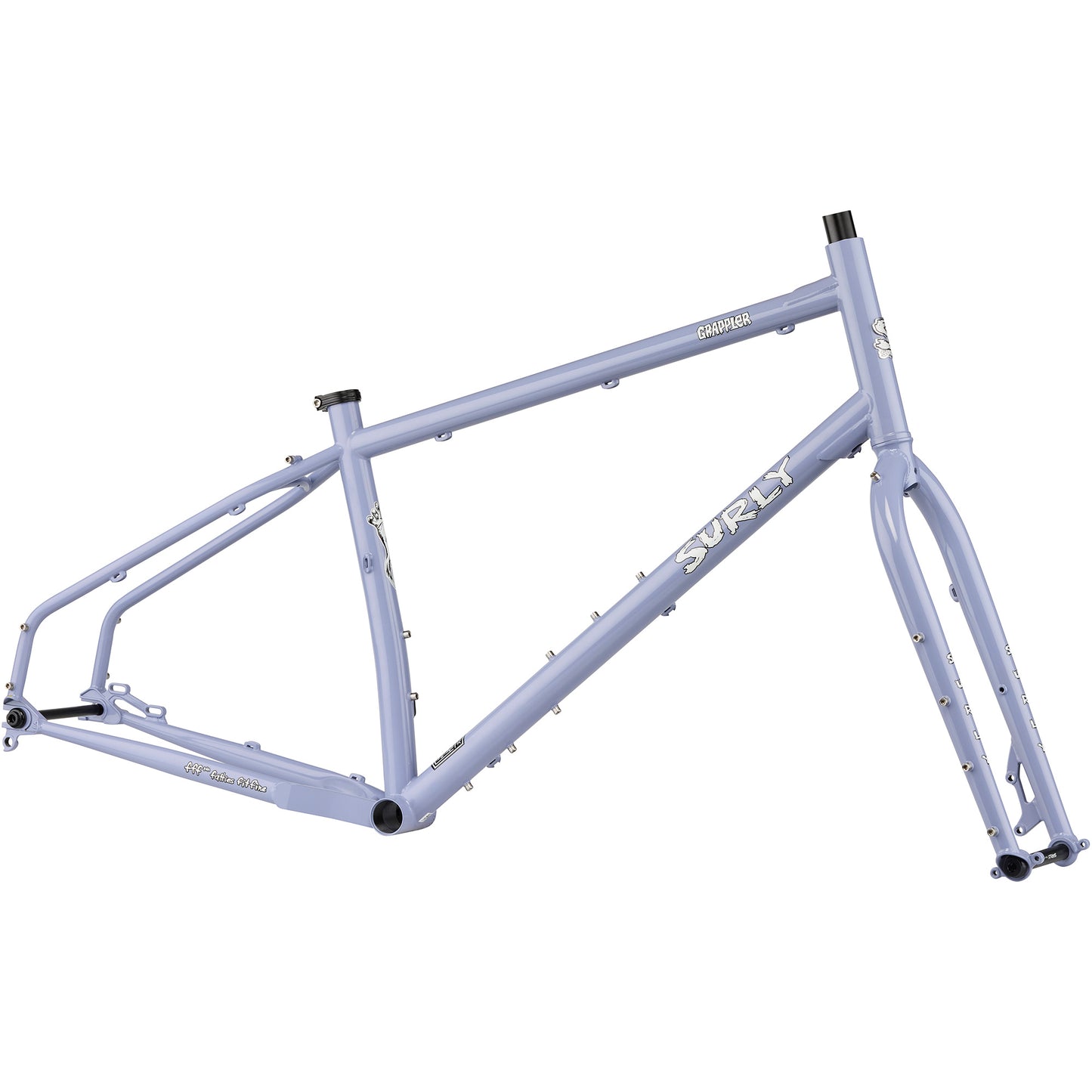 Surly Grappler Frameset Purple Dust Bunny side view