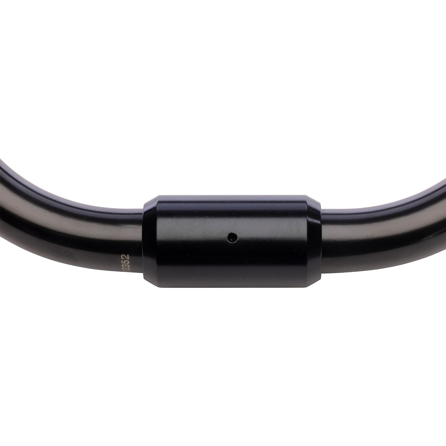 Surly Handlebar Clamp Shims black color shown on handlebar on a white background