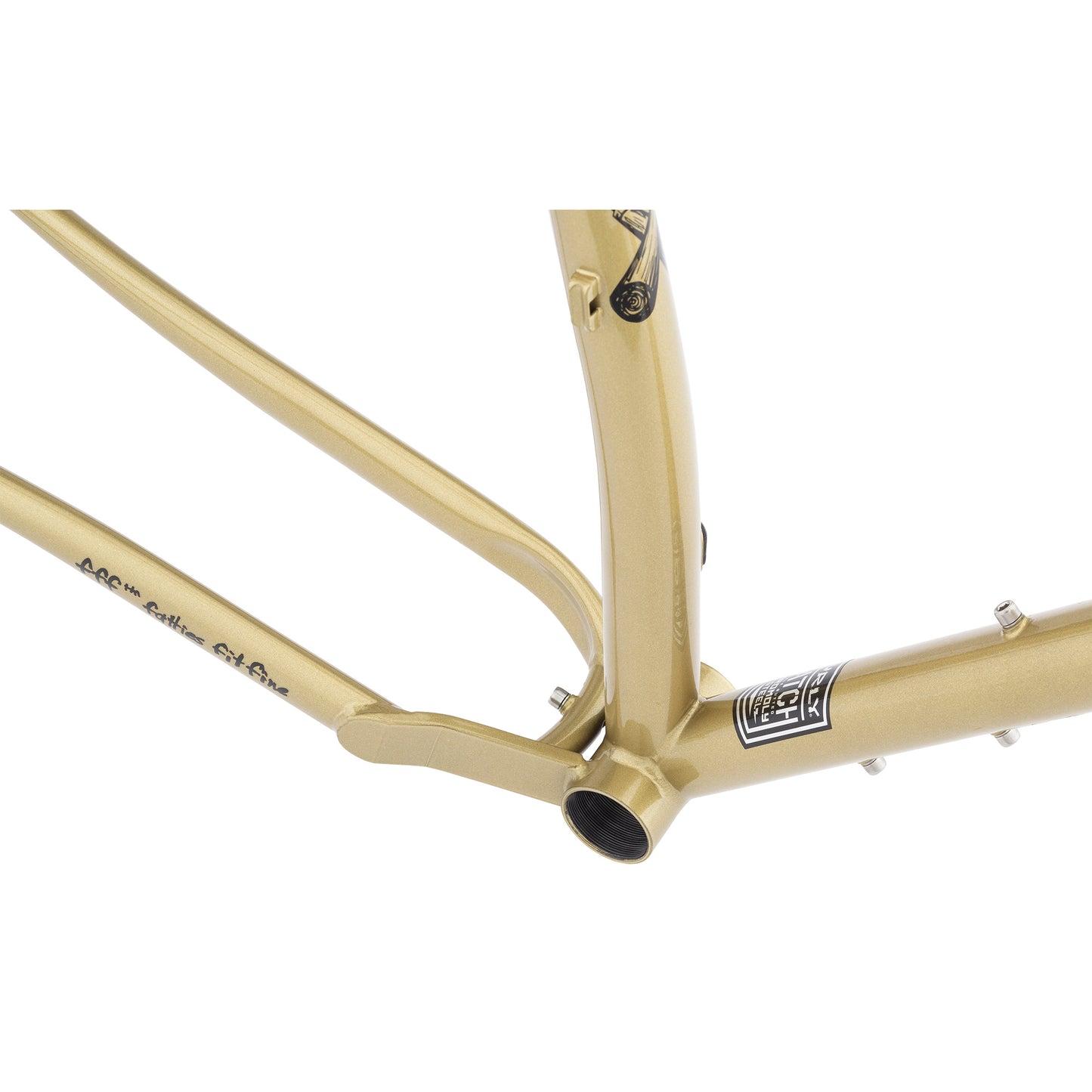 Surly Karate Monkey Frameset Fool's Gold bottom bracket area focus