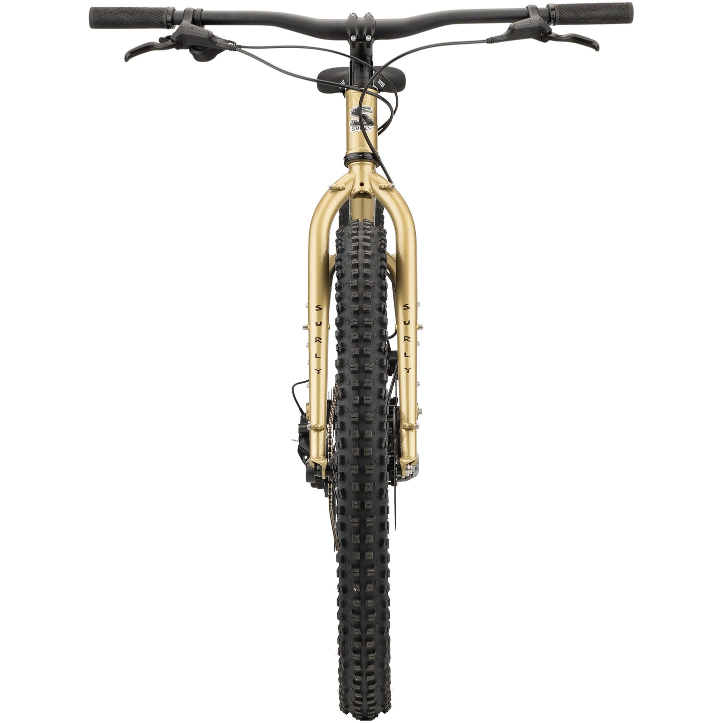 Surly Karate Monkey Rigid Mountain Bike Fool's Gold front view