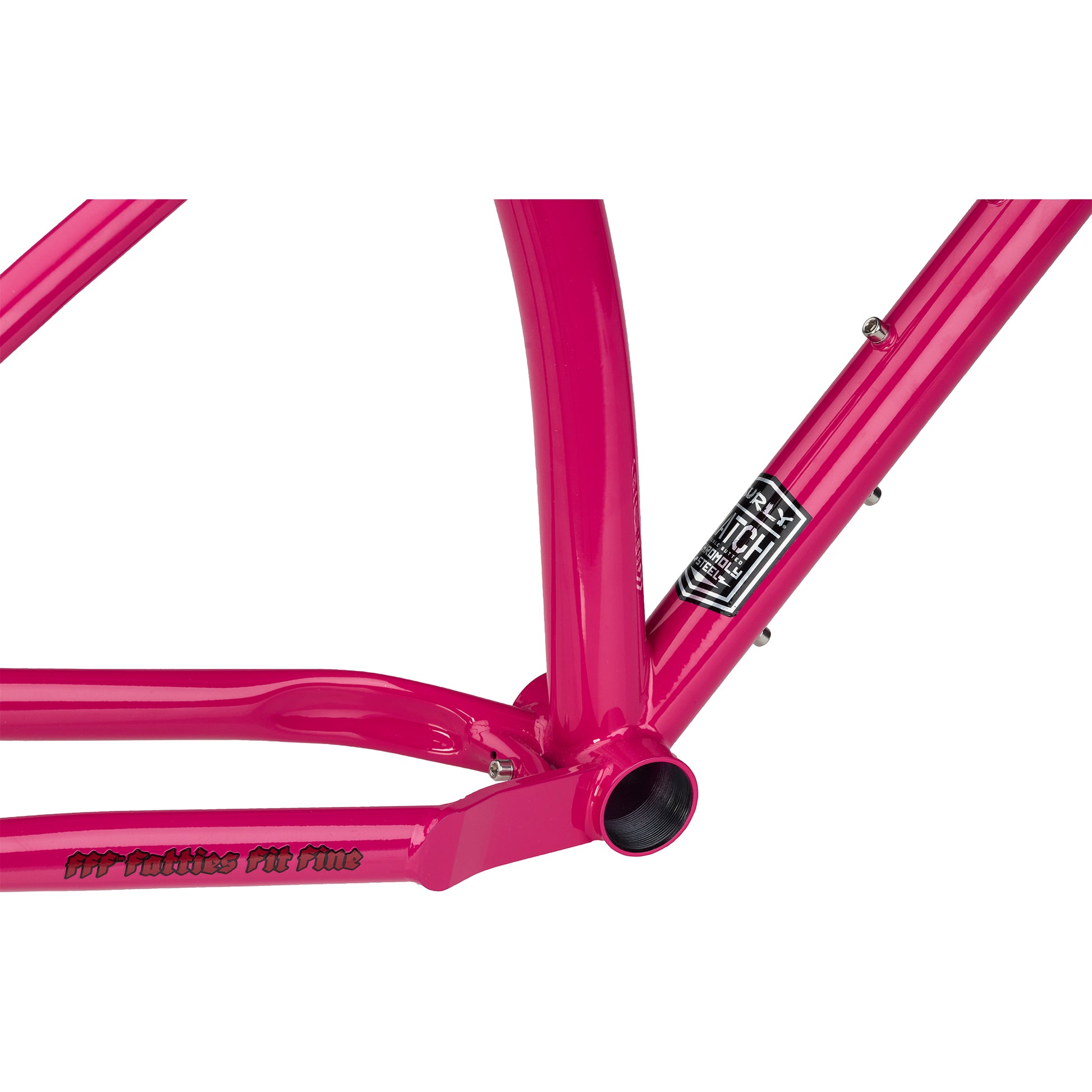 Surly Krampus Frameset Prickly Pear color bottom bracket area focus