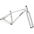 Surly Krampus Frameset silver color side view on white background