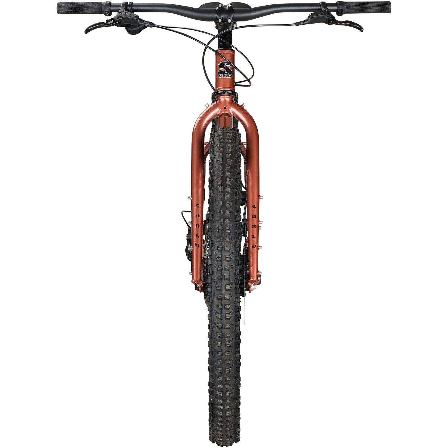 Surly Krampus rigid mountain bike copper front view