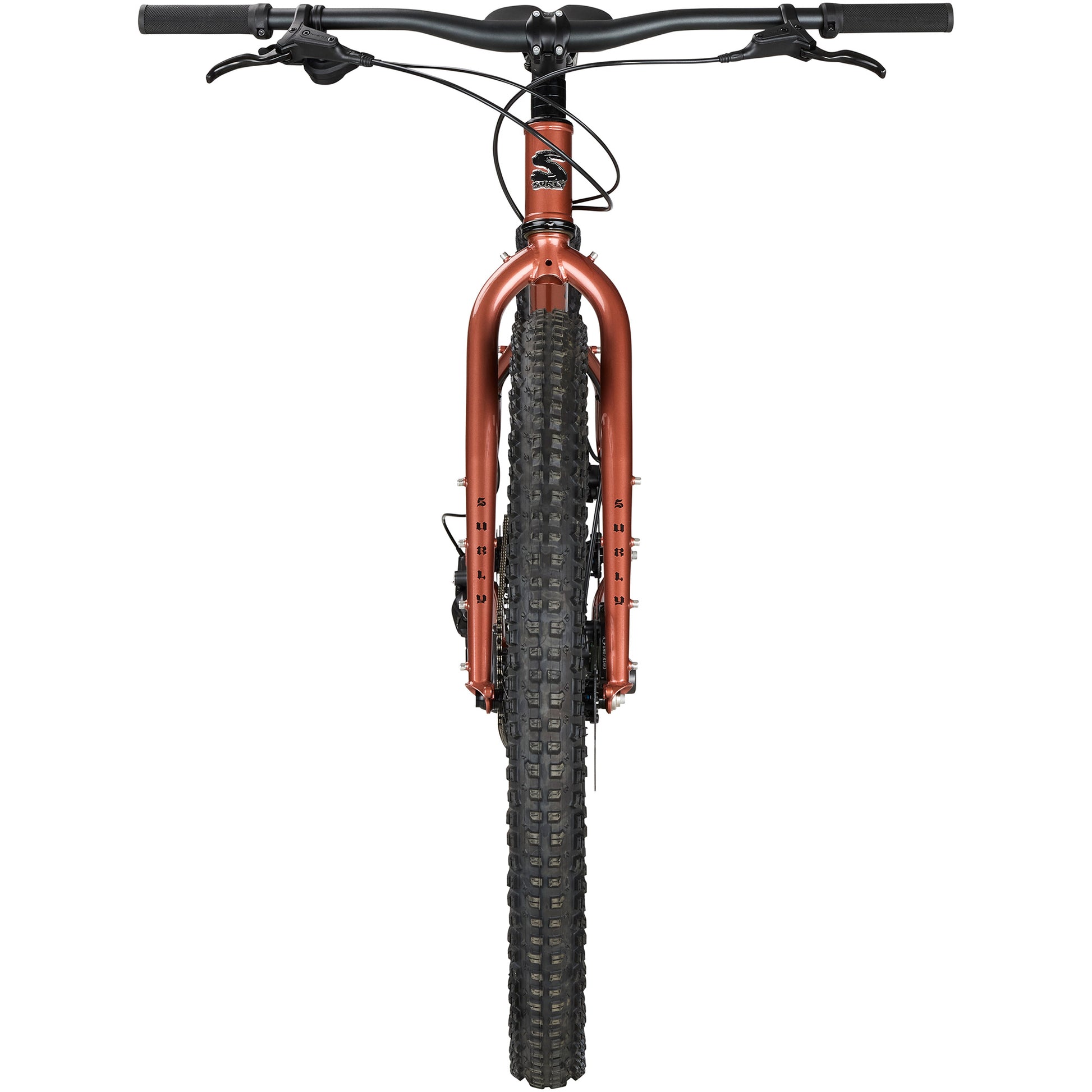 Surly Krampus rigid mountain bike copper front view
