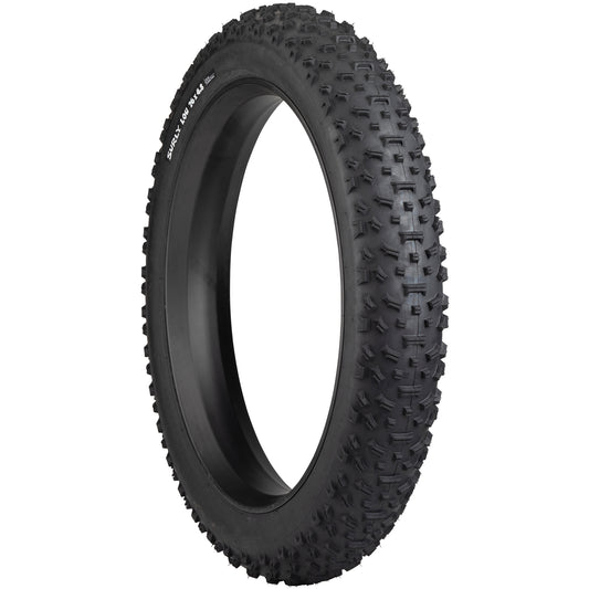 Surly Lou Tire three-quarter view showing tread and sidewall