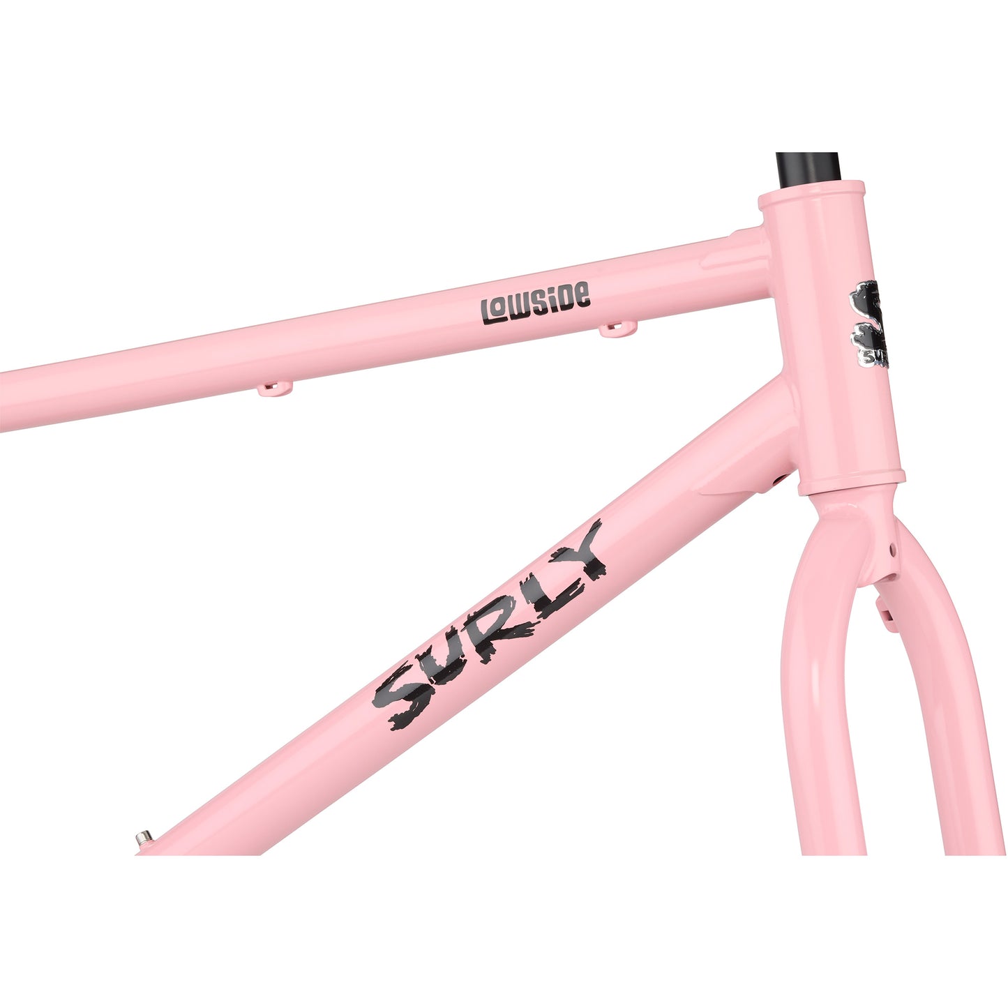 Surly Lowside Frameset New Pig Smell head tube area focus