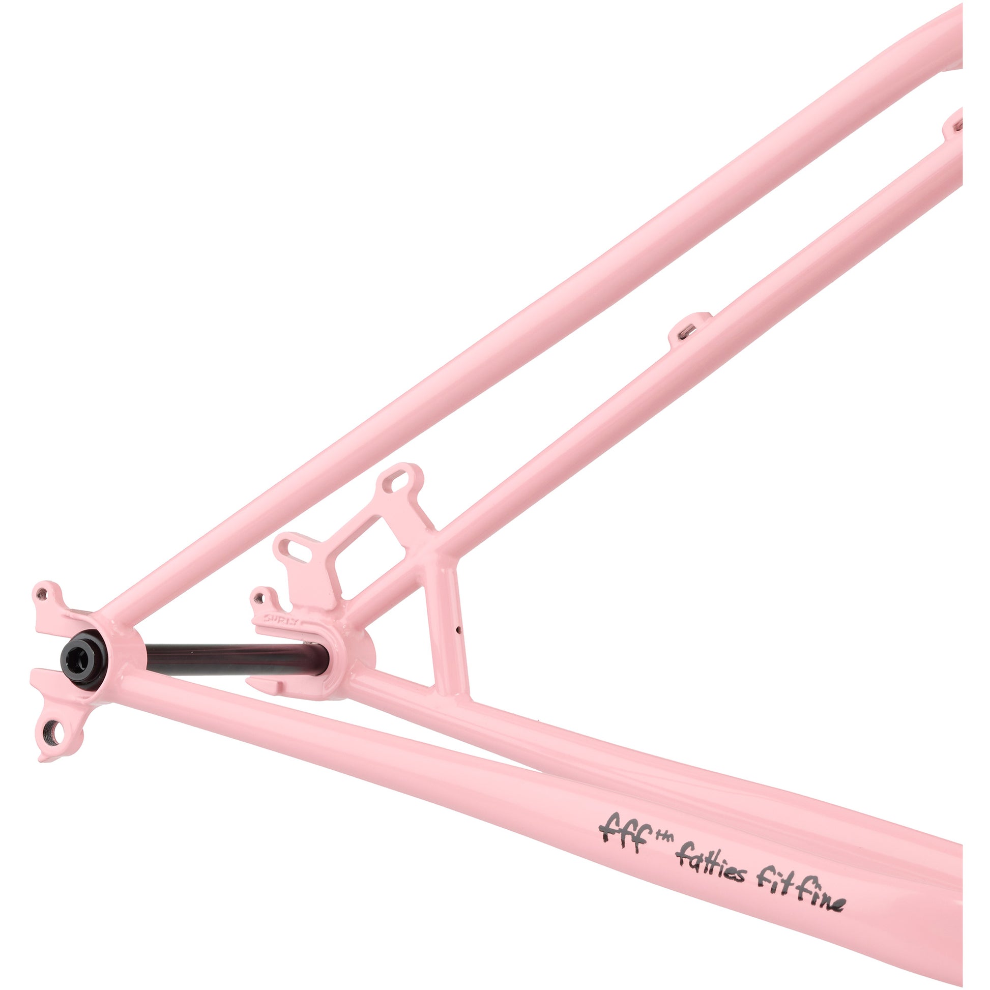 Surly Lowside Frameset New Pig Smell rear dropout area focus