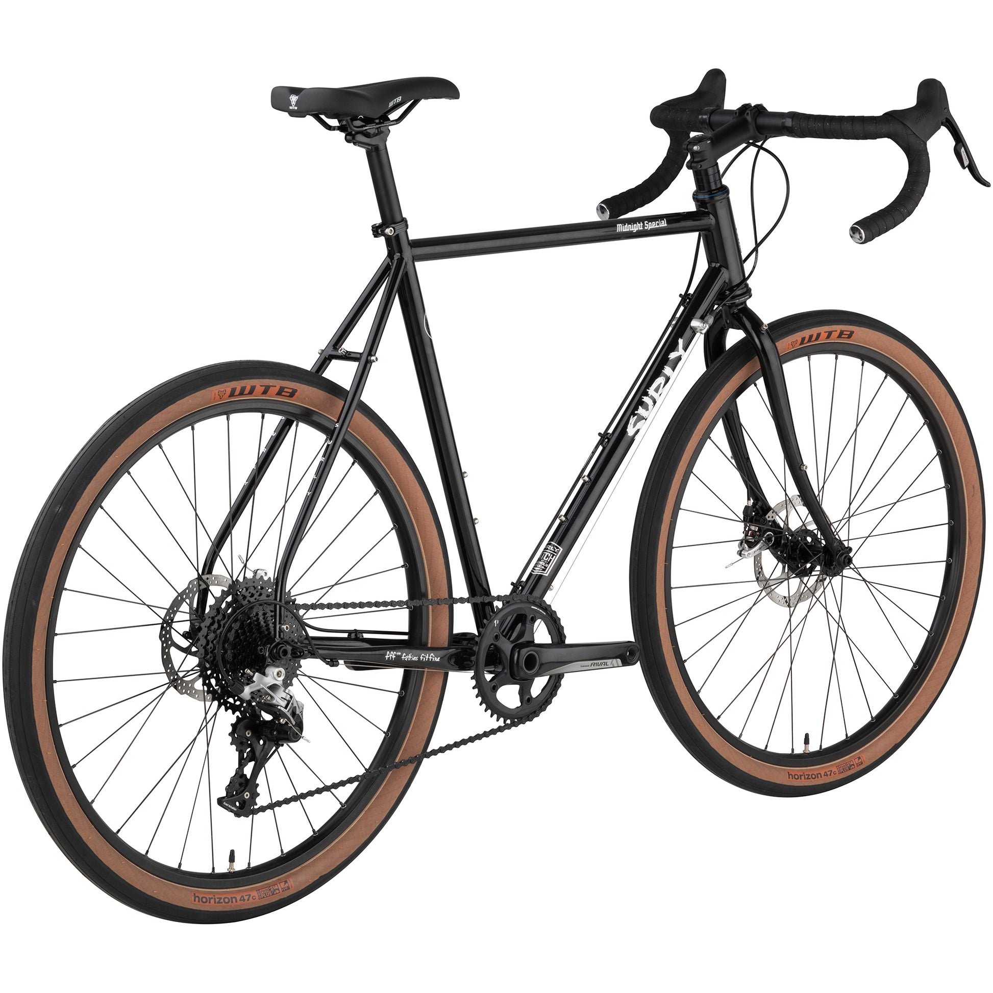 Surly Midnight Special 650b Black rear three-quarter view
