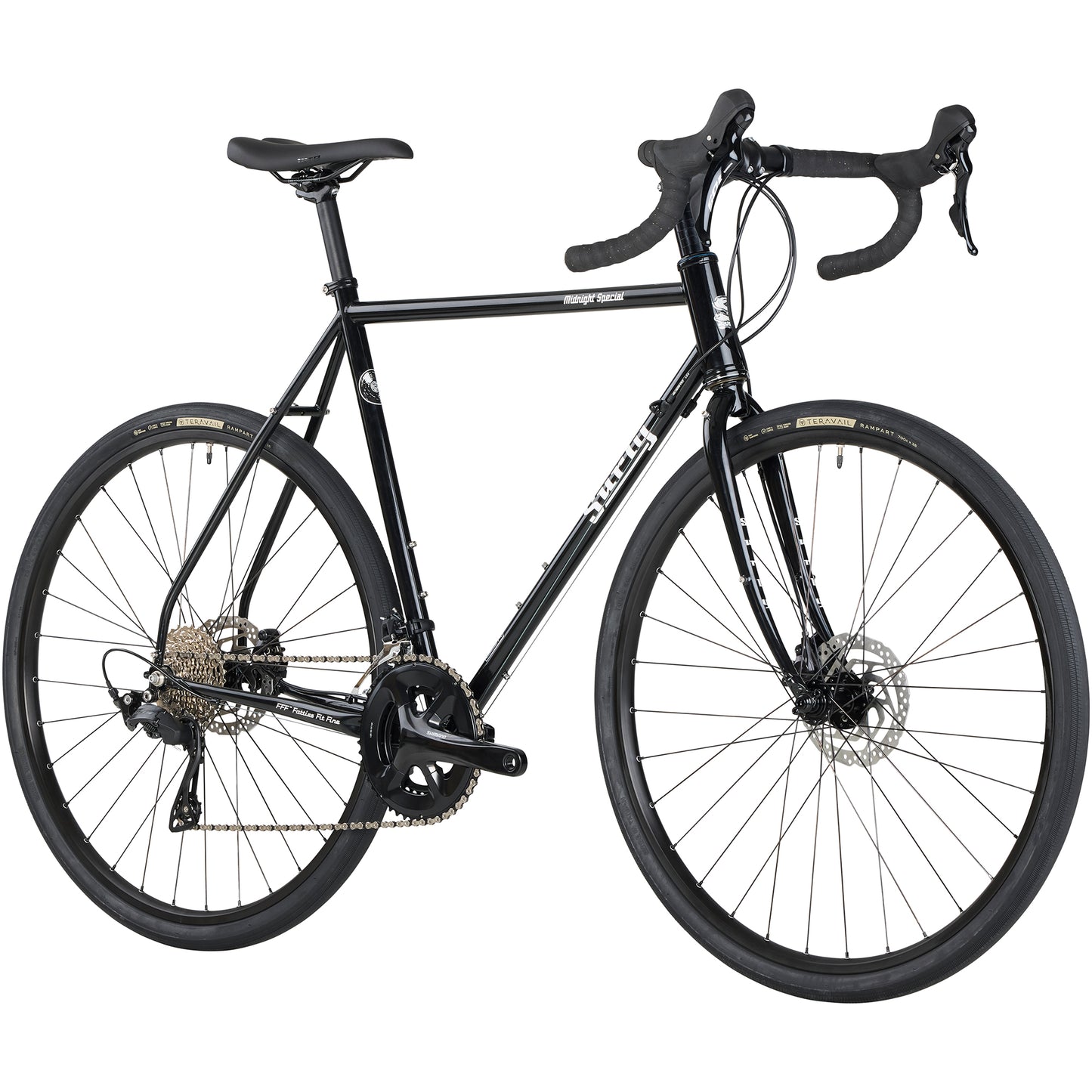 Surly Midnight Special bike Hi-Viz Black front three-quarter view