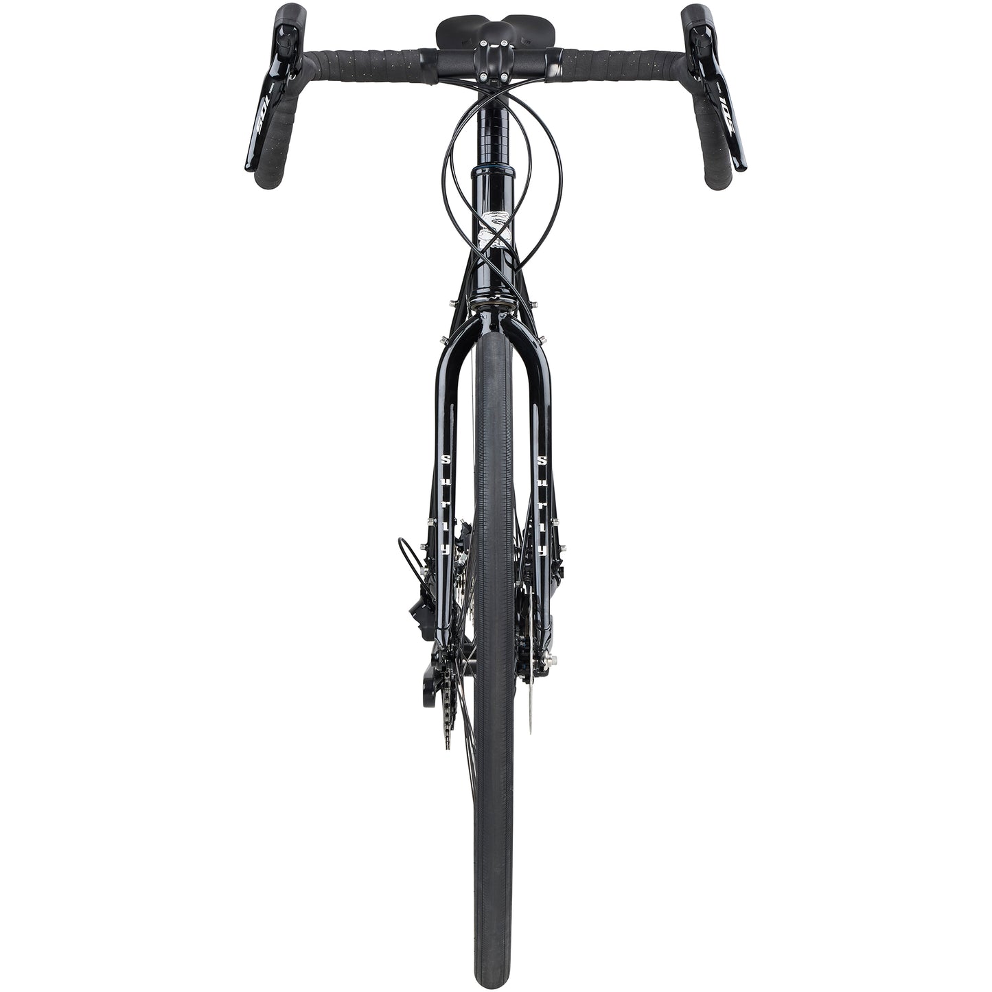 Surly Midnight Special bike Hi-Viz Black front view