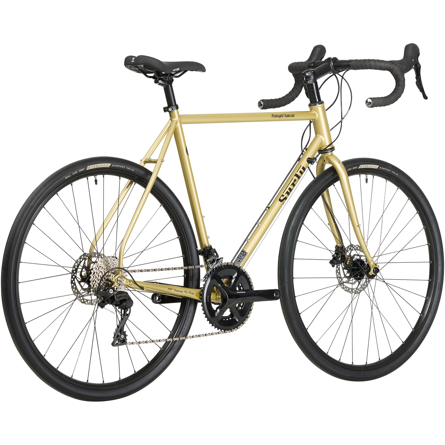 Surly Midnight Special bike Fool's Gold rear three-quarter view