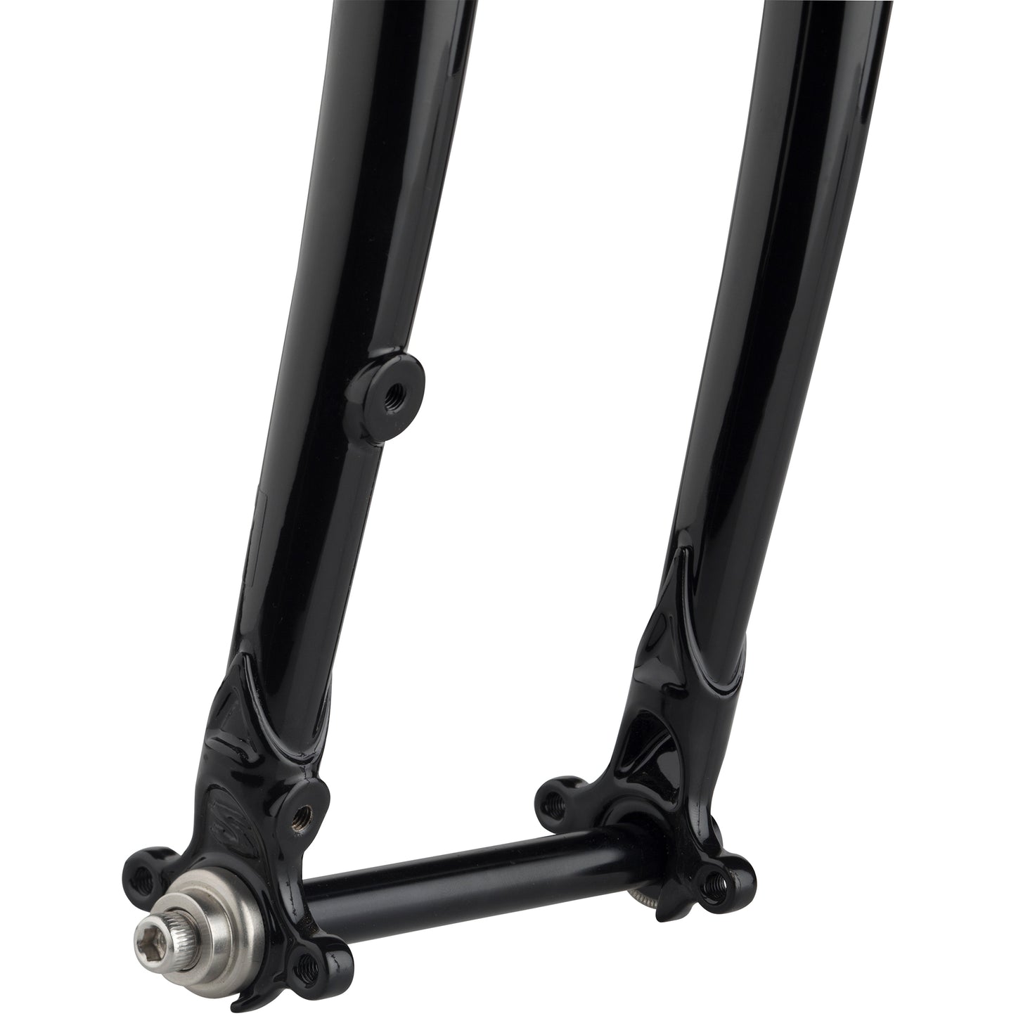 Surly Midnight Special Fork black dropout and flat mount view