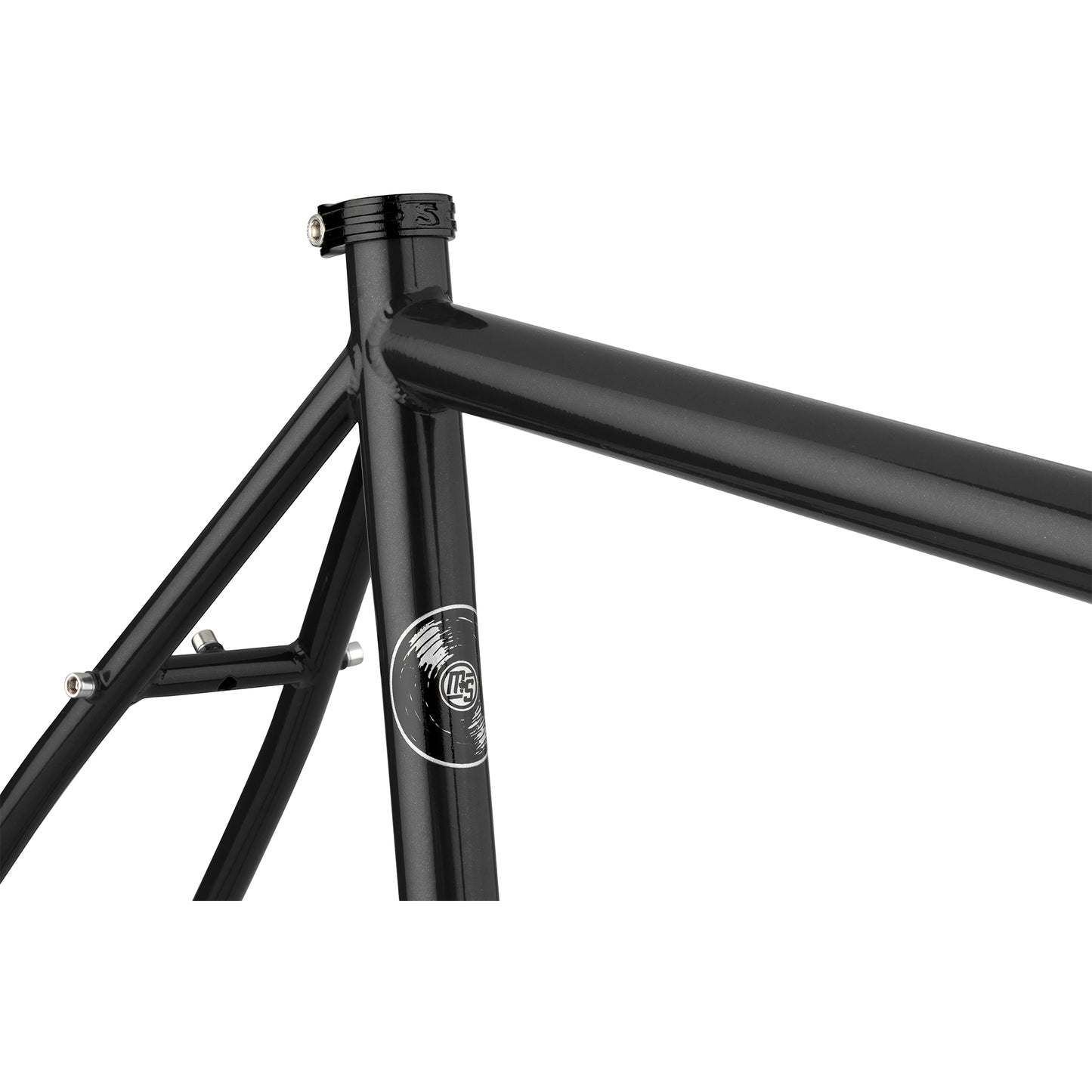 Surly Midnight Special Black frameset seat tube area focus