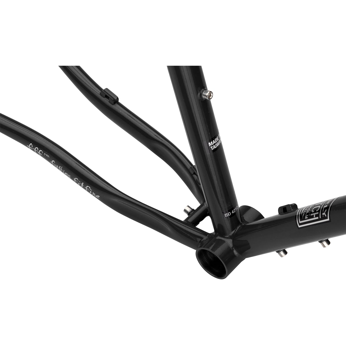 Surly Midnight Special Black frameset bottom bracket area focus