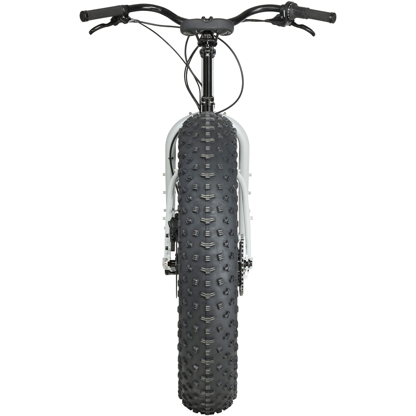 Surly Moonlander v2 Fat Bike Lunar Dust Gray rear view