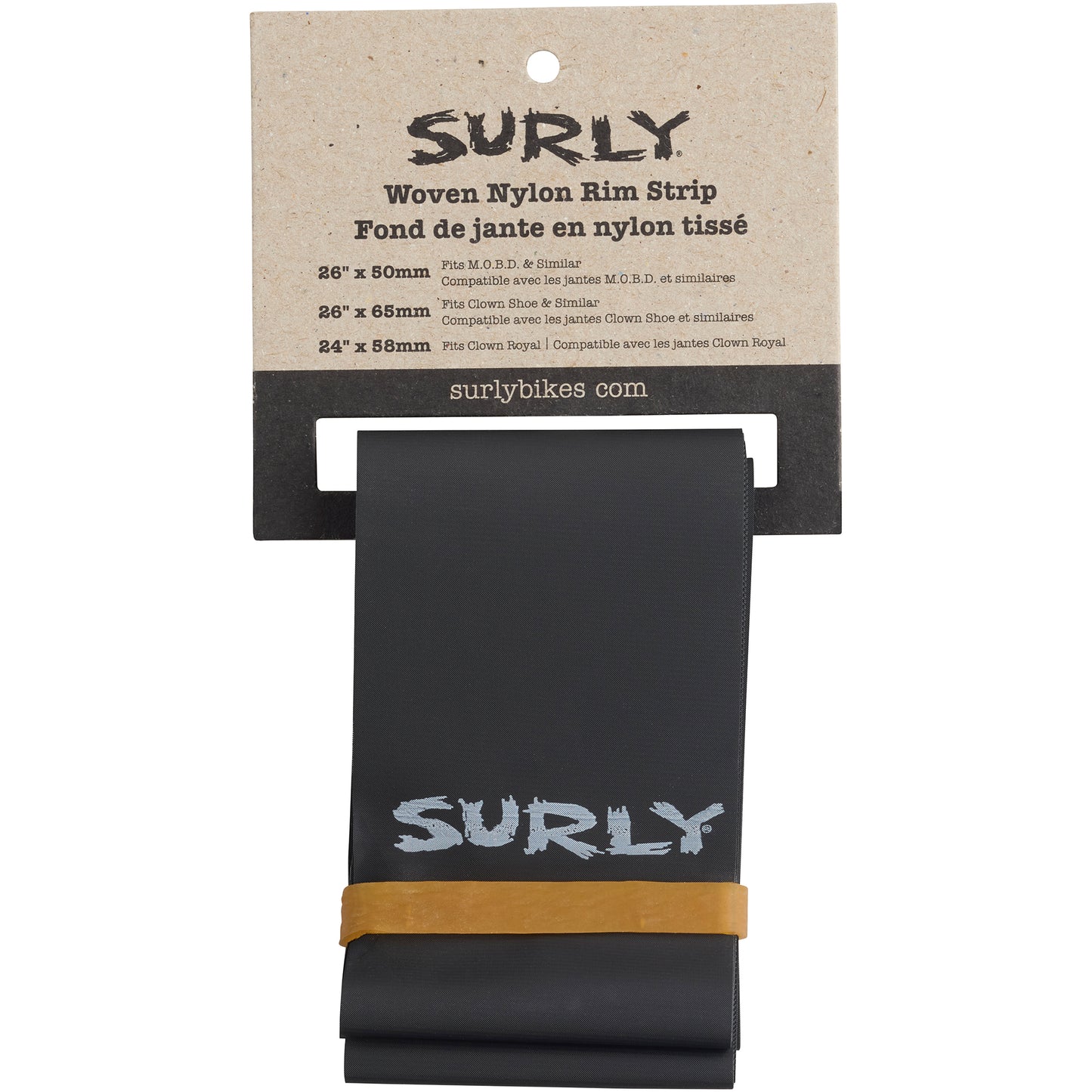 Surly Nylon Rim Strip 58mm width on header card