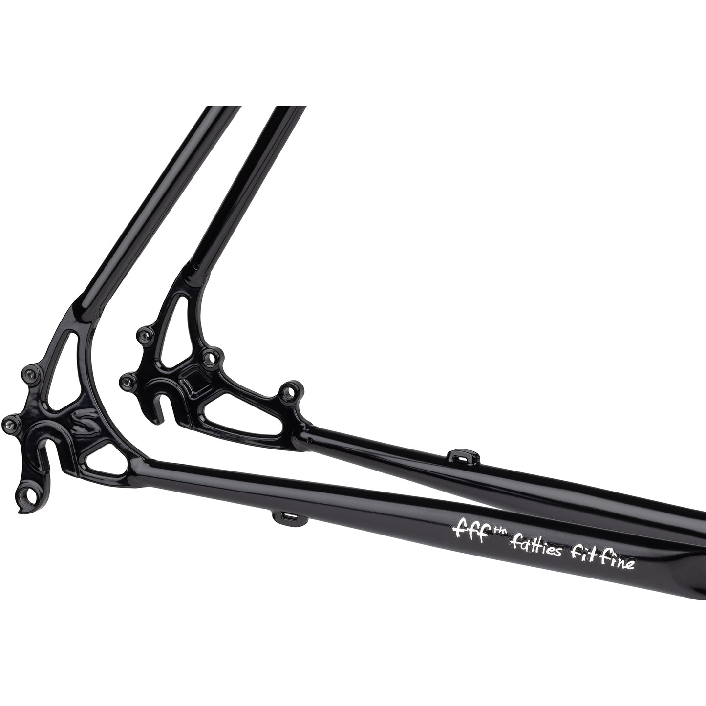 Surly Preamble Frameset Black rear dropout area focus