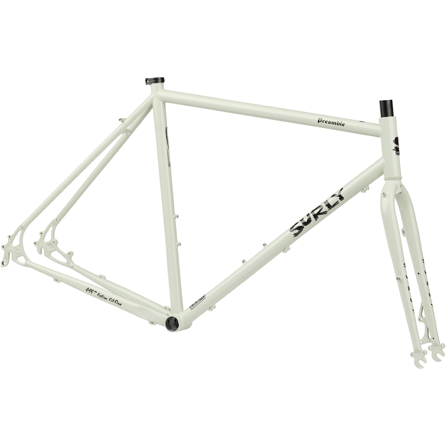 Surly Preamble Frameset Best Buds Green side view