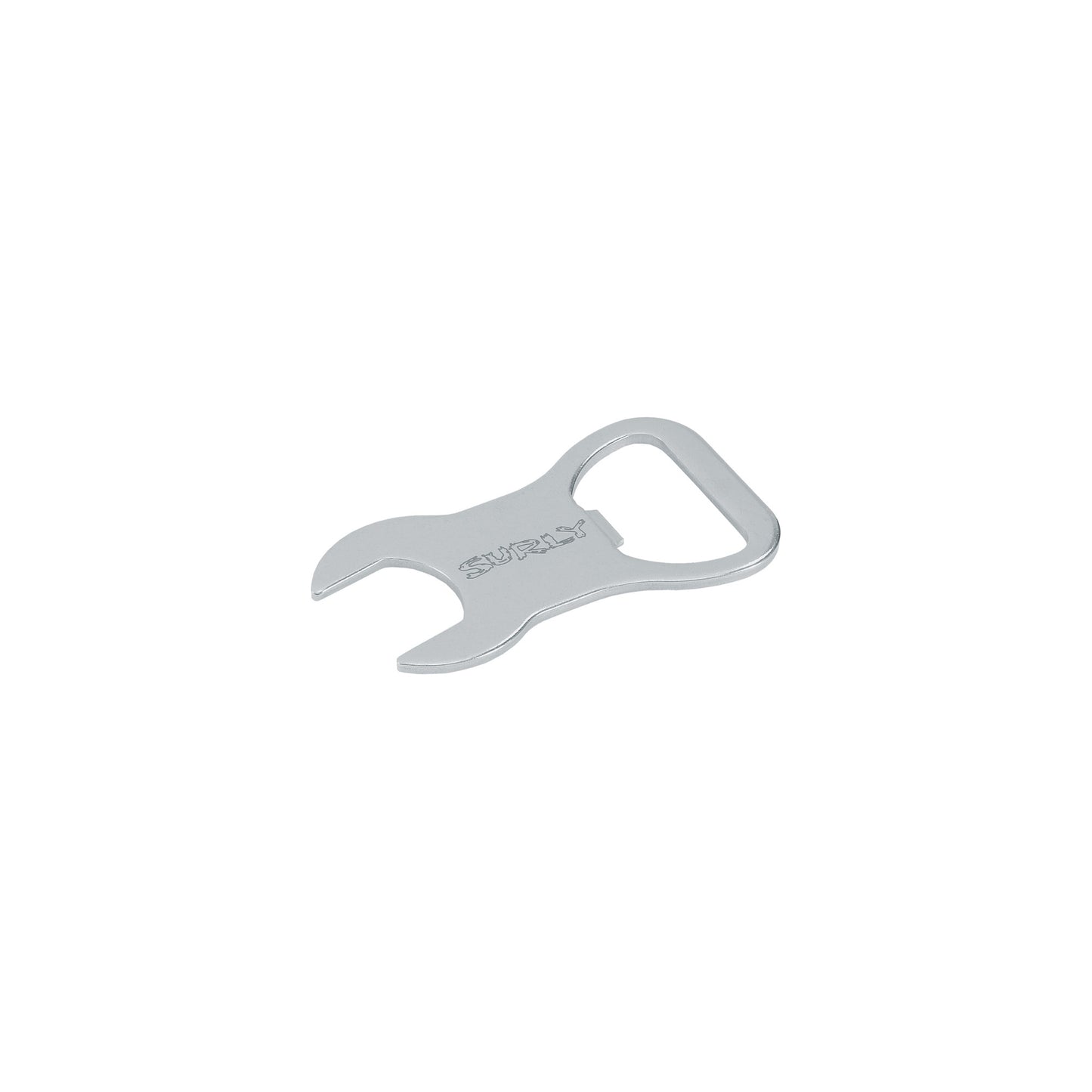 Singleator Scrap Tool showing Surly logo wrench end and bottle opener on white background