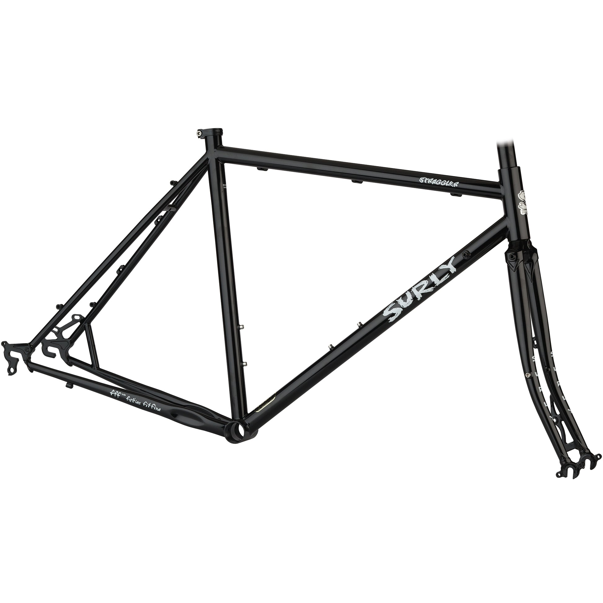 Surly Straggler 650 frameset Black side view