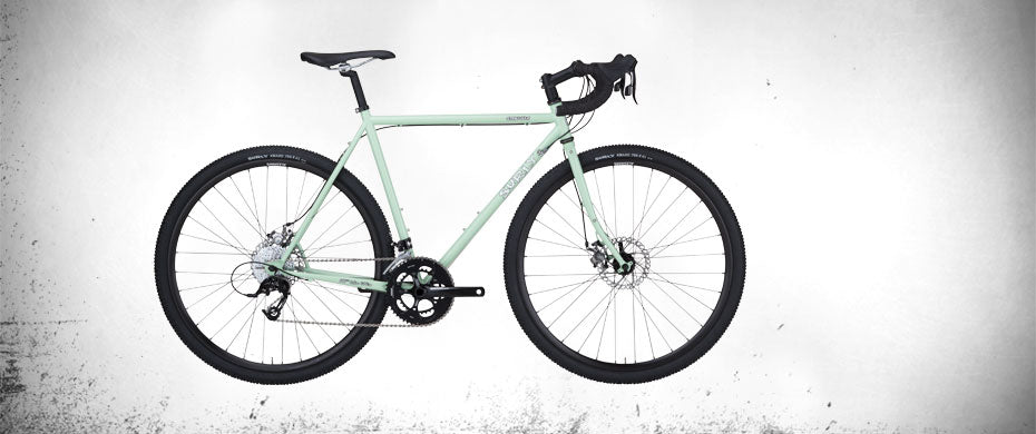 Surly Straggler bike Mint color side view