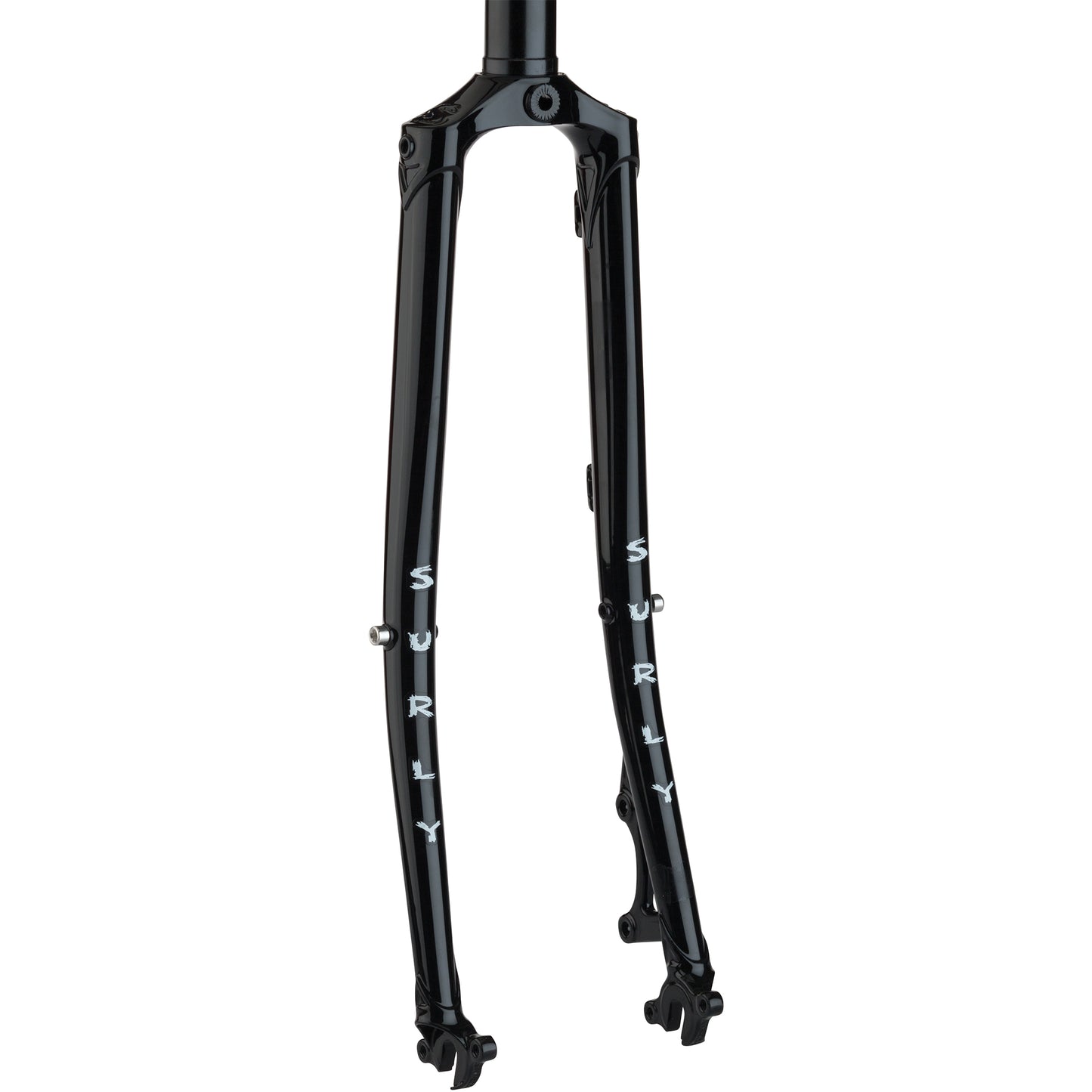 Surly Straggler Fork 650b black front three-quarter view