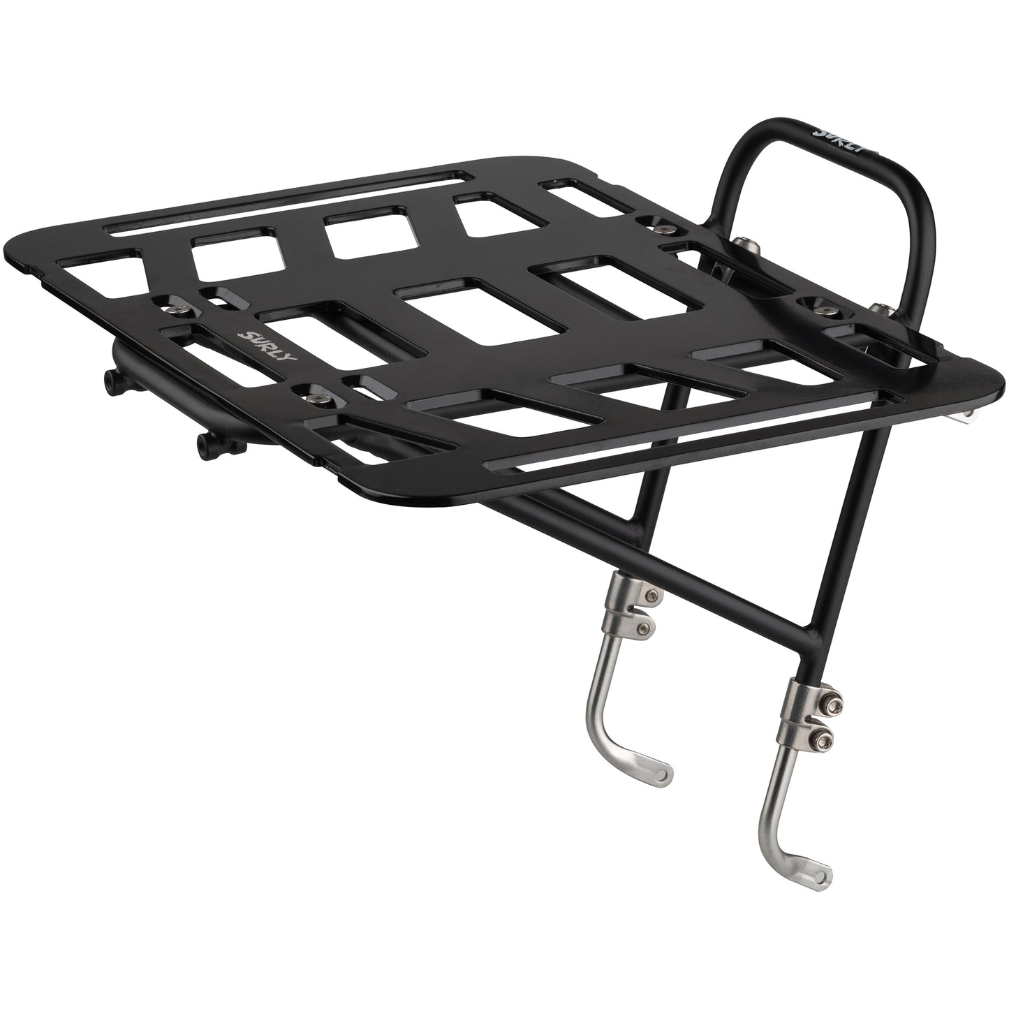 Surly TV Tray top three-quarter view on 8-Pack Rack