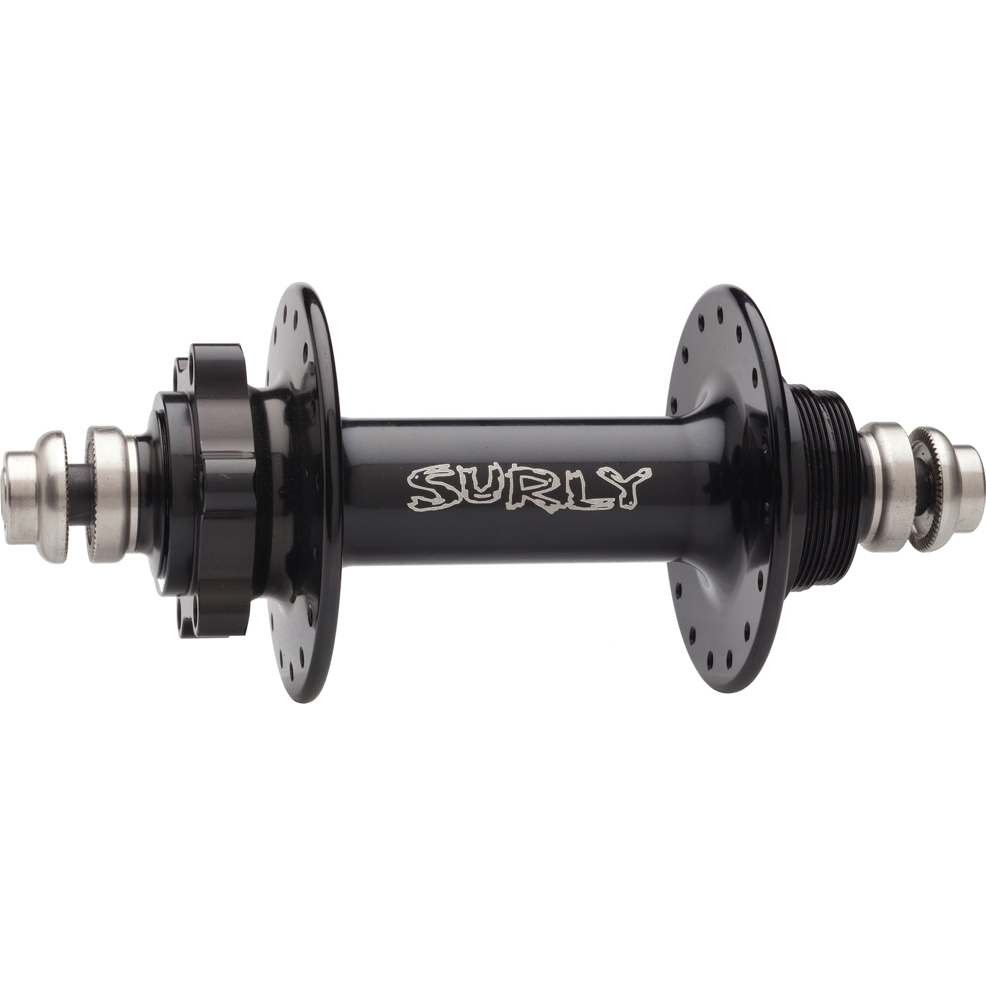 Surly Ultra New Hub 135mm disc, fixed, black, 32 hole