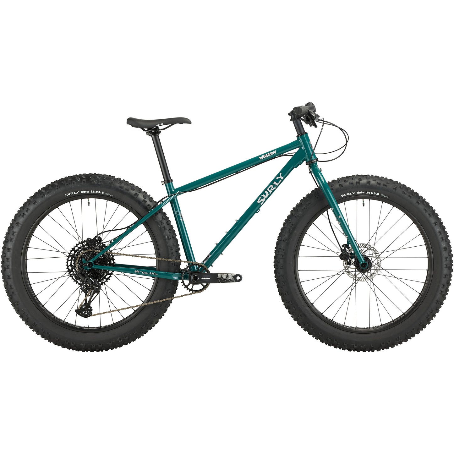 Surly Wednesday Fat Bike OG Algae side view