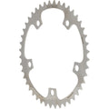 Surly 5-bolt Chainring - Silver - Front three quarter view