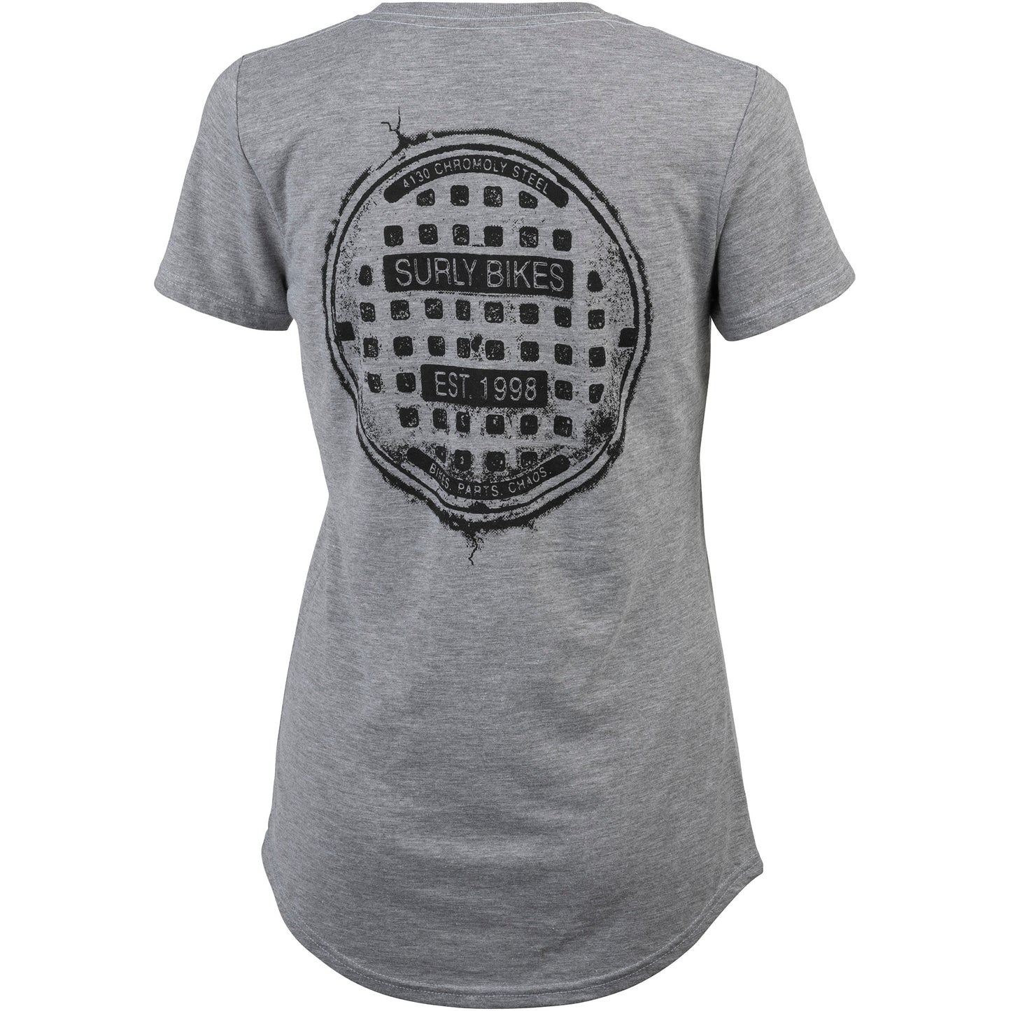 Surly Ultimate Frisbee Tshirt - Women's, grey, back