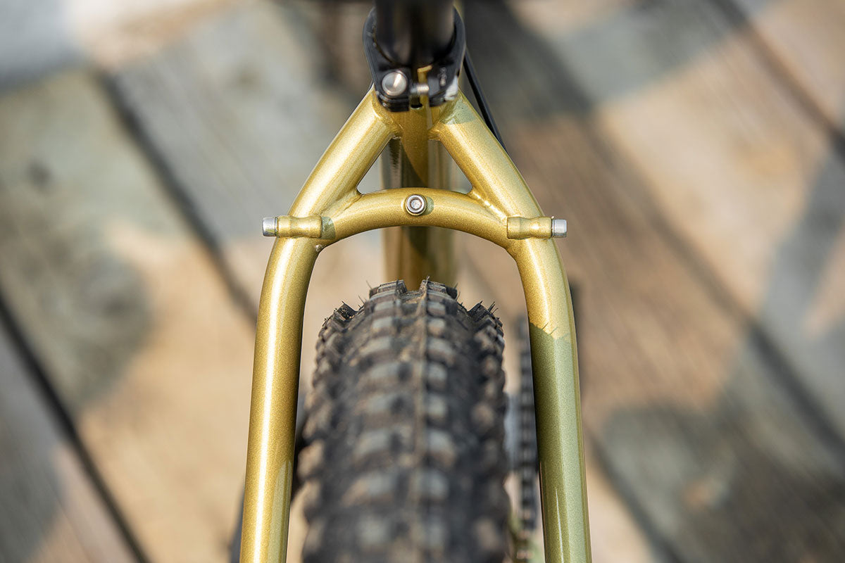 Karate Monkey seatstay / tire clearance